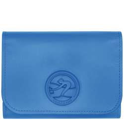 Box-Trot Wallet , Cobalt - Leather
