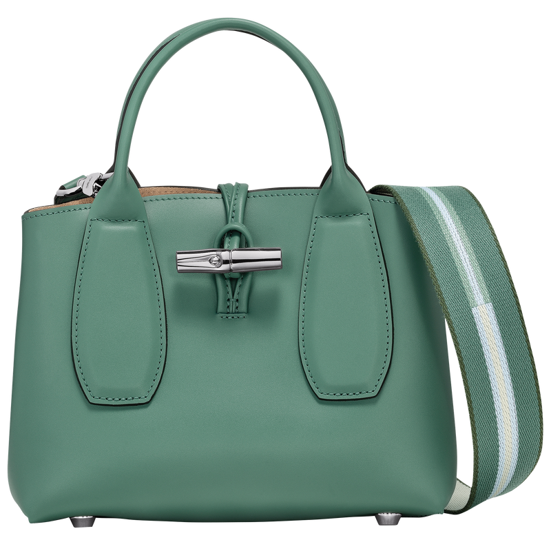 Roseau S Handbag , Sage - Leather  - View 1 of 6