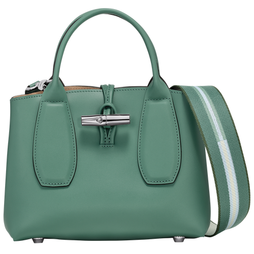 Roseau S Handbag , Sage - Leather - View 1 of  6