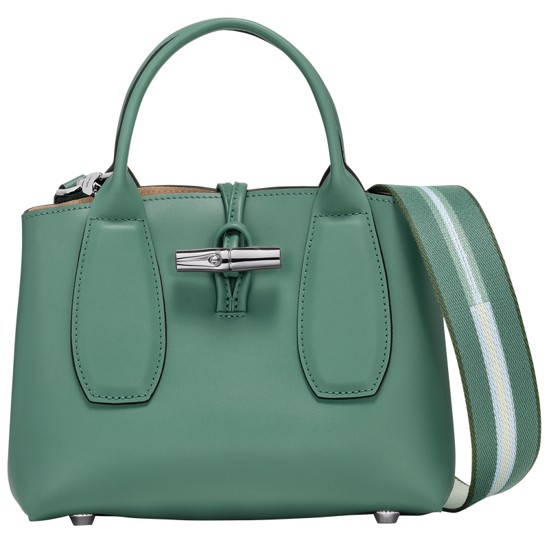 Roseau S Handbag , Sage - Leather  - View 1 of  6