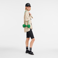 Épure S Crossbody bag , Green - Leather