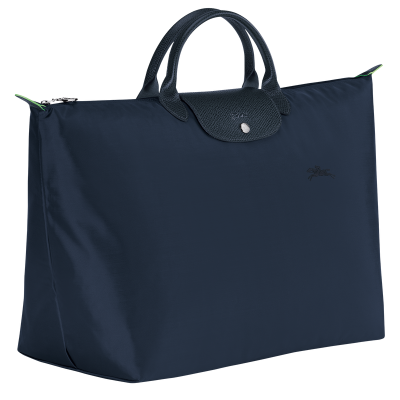 Le Pliage Green S Travel bag , Navy - Recycled canvas  - View 3 of  5