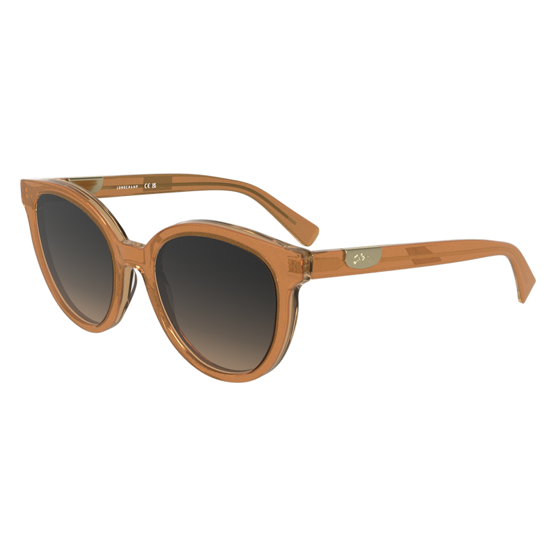 Gafas de sol , Acetato - Arancione glitterato  - View 2 of  2