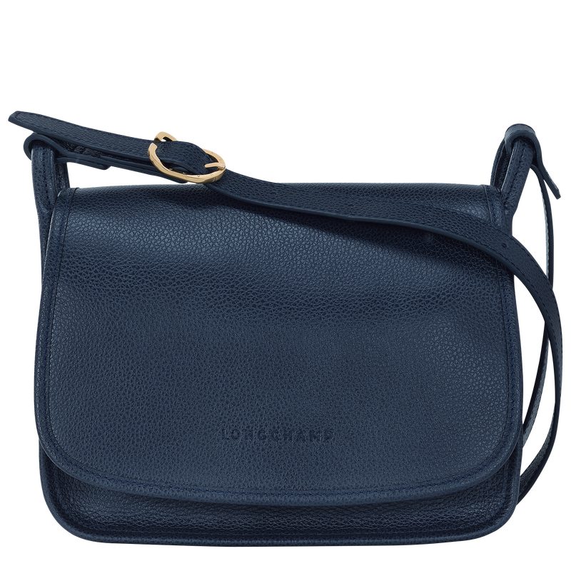 Le Foulonné M Crossbody bag , Navy - Leather  - View 1 of 5