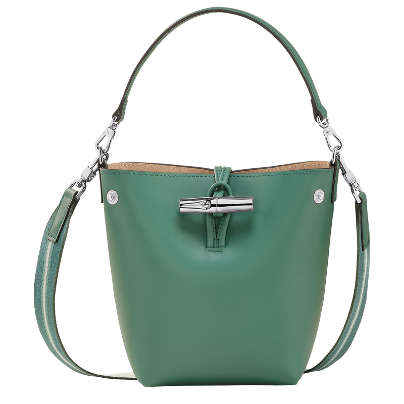 Le Roseau XS Bucket bag , Sage - Leather  - View 1 of 5