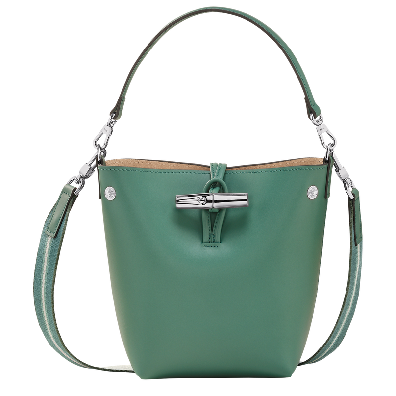 Roseau XS Bucket bag , Sage - Leather  - View 1 of  5