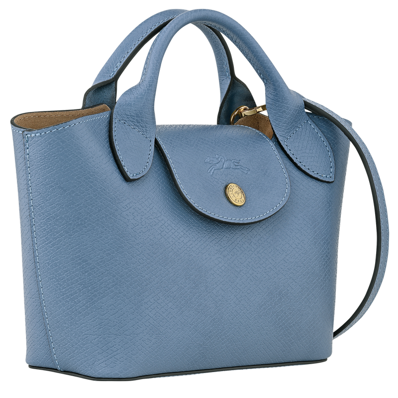 Shopper XS Épure , Leder - Schiefergrau  - Ansicht 3 von 5