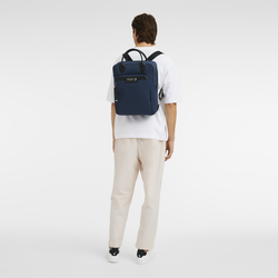 Le Pliage Energy Rugzak M , Marineblauw - Gerecycled canvas