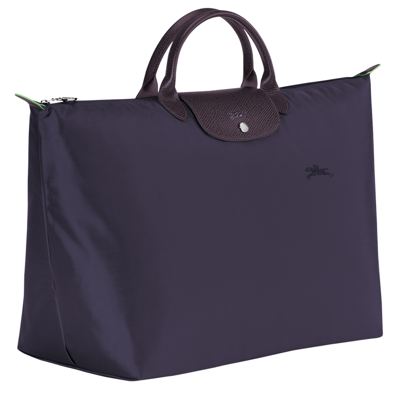 Le Pliage Green Reistas S , Bosbessenblauw - Gerecycled canvas  - Weergave 3 van  5