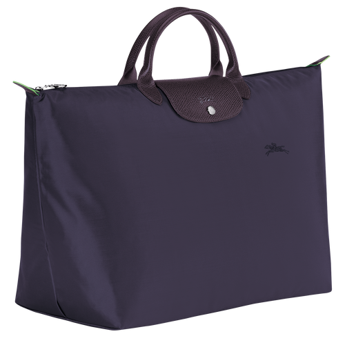 Le Pliage Green 旅行袋 S , 藍莓色 - 再生帆布 - 查看 3 5