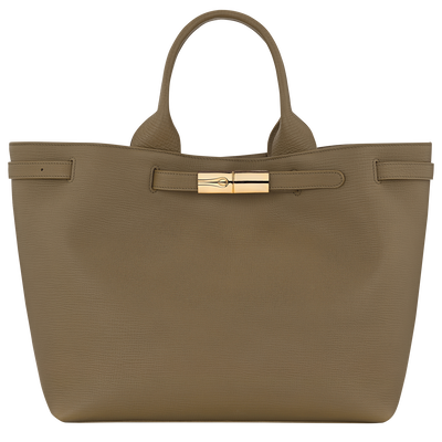 Sac cabas L Le Smart , Cuir - Olive