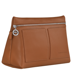 Necessaire para produtos de higiene pessoal Le Foulonn&eacute; , Pele - Caramelo
