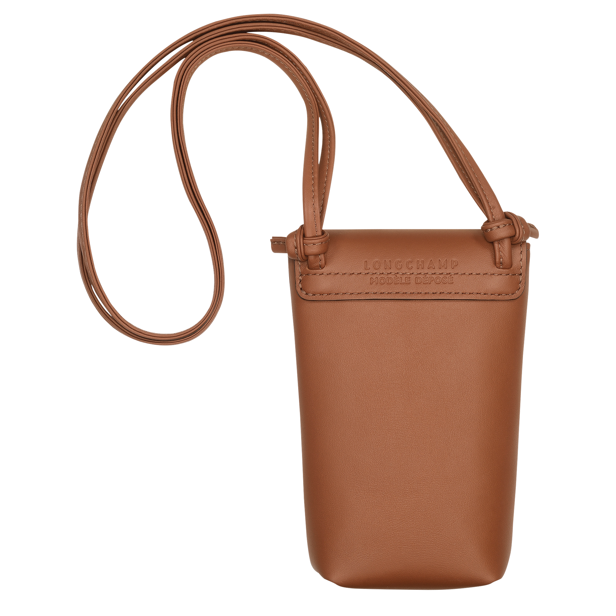 Etui téléphone avec cordon, Cognac - Vue 4 de
        4 - agrandir le zoom Le Pliage Xtra Etui téléphone avec cordon, Cognac