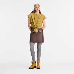 Top , Olive - Popelin