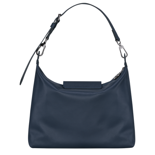 Le Pliage Xtra M Hobo bag , Navy - Leather - View 4 of 6