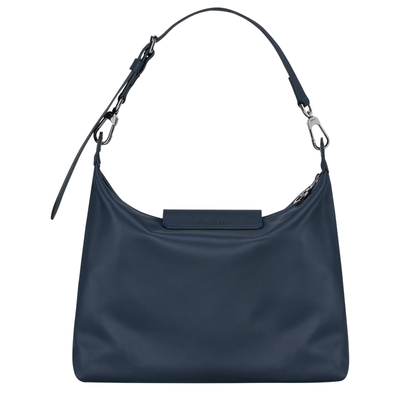 Le Pliage Xtra M Hobo bag , Navy - Leather  - View 4 of 6