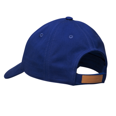 Cap , Cobalt - Cotton