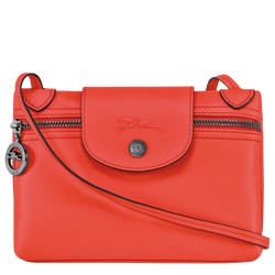 Le Pliage Xtra 斜背袋 XS , 橙色 - 皮革