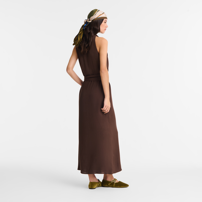 Robe , Gabardine - Ebène
