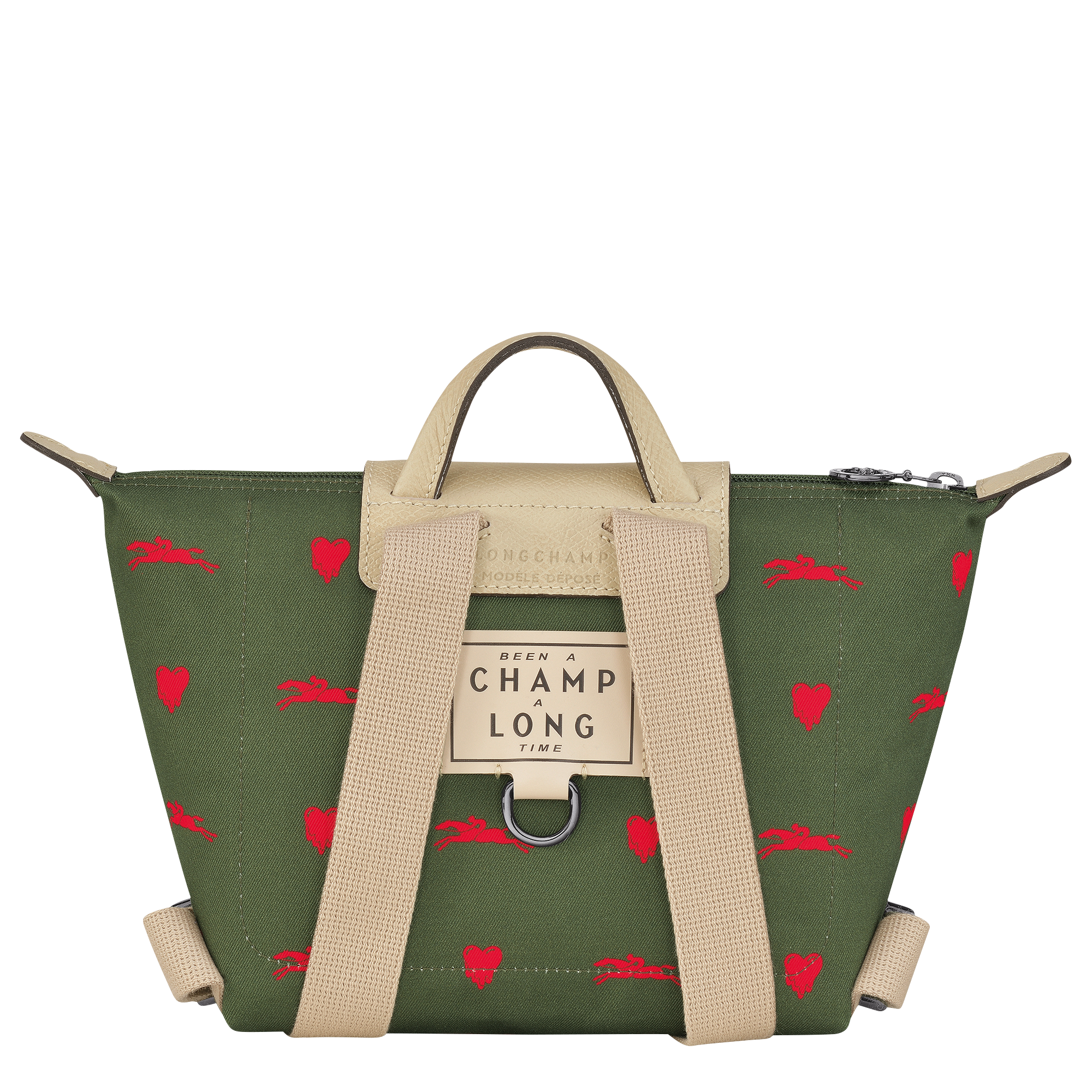 longchamp rucksack khaki