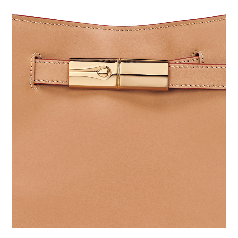 Borsa da spalla L Le Smart , Pelle - Sabbia  - View 6 of  6
