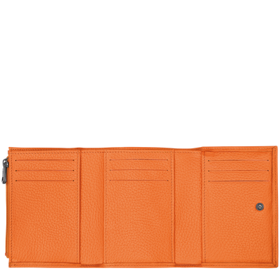 Roseau Essential Brieftasche im Kompaktformat, Orange