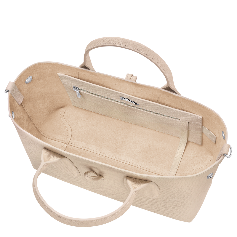 Handtasche M Roseau , Leder - Papier  - Ansicht 6 von 7