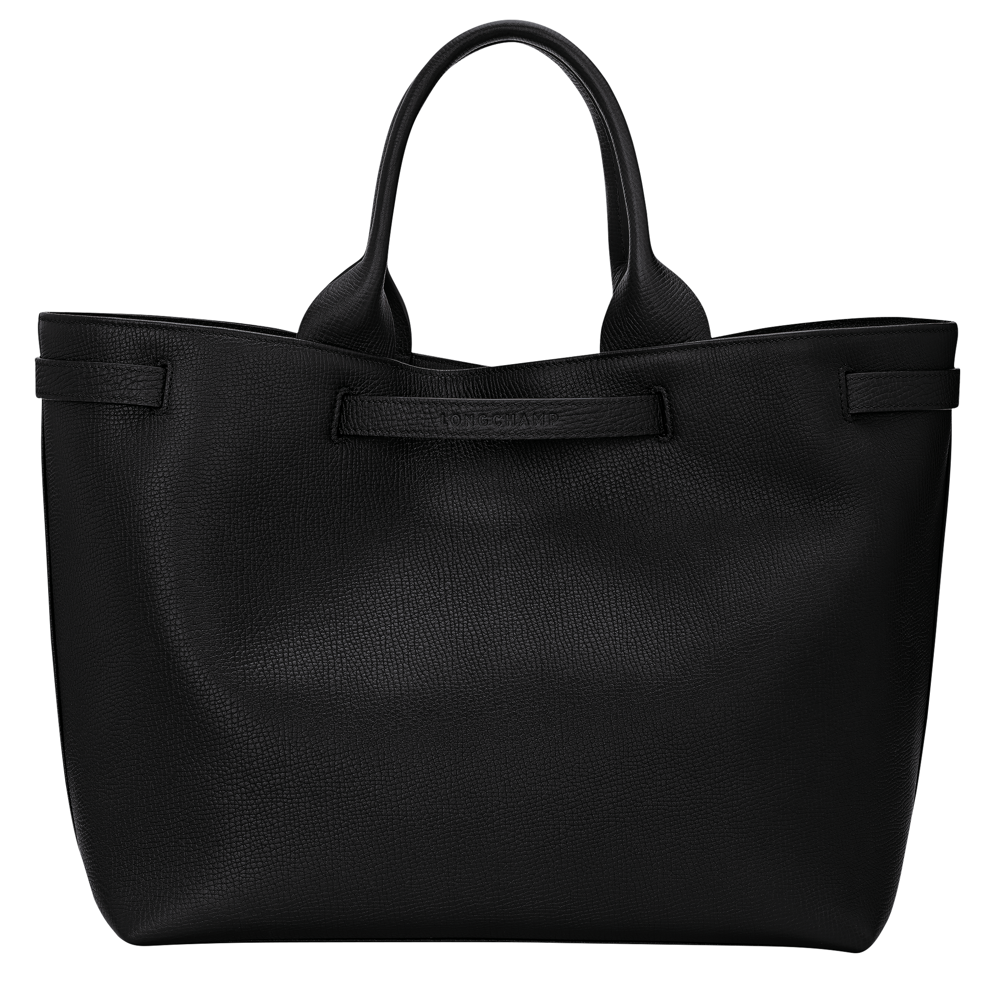 Le Smart L Tote bag Black - Leather | Longchamp US Le Smart L Tote bag Black - Leather | Longchamp US