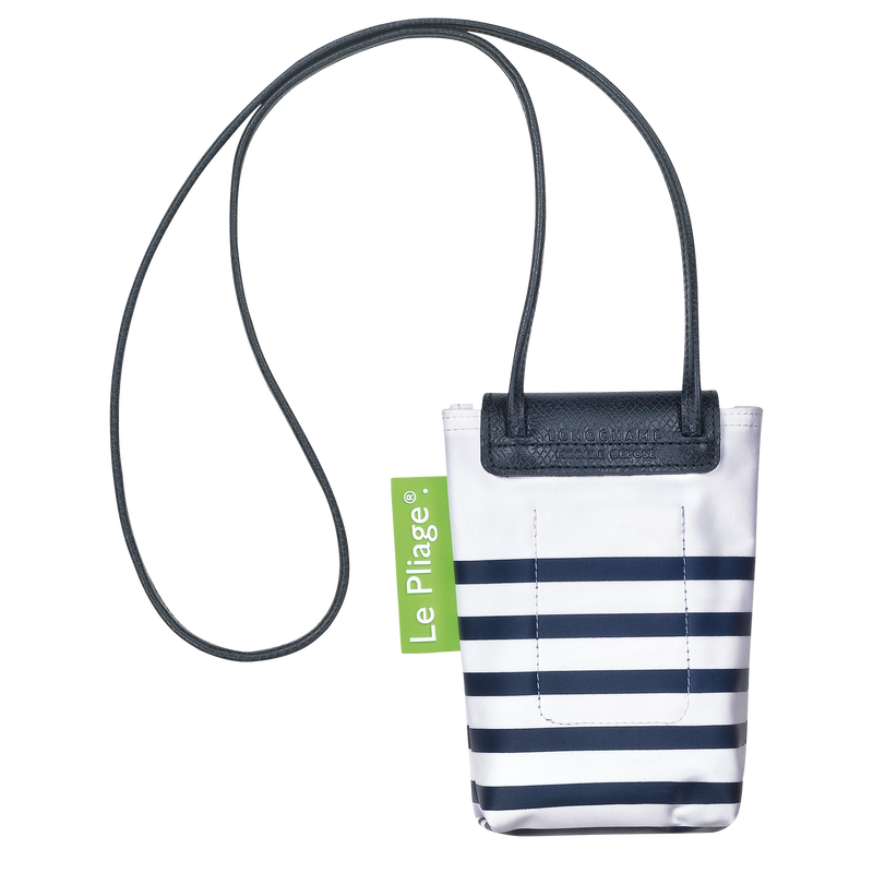 Longchamp Le Pliage Striped Phone Shoulder Bag