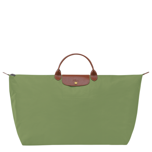 Le Pliage Original M Travel bag , Lichen - Recycled canvas - View 1 of 5