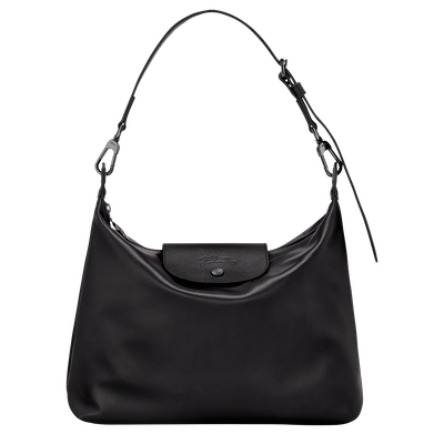 Sac port&eacute; &eacute;paule M Le Pliage Xtra , Cuir - Noir