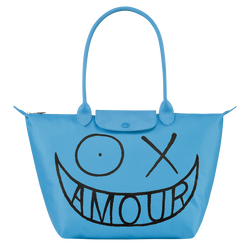 Shopping bag L, Blue