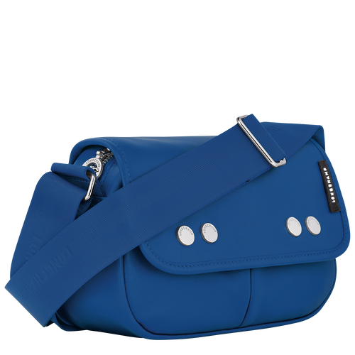 Très Paris S Crossbody bag , Electric Blue - Leather - View 3 of  4