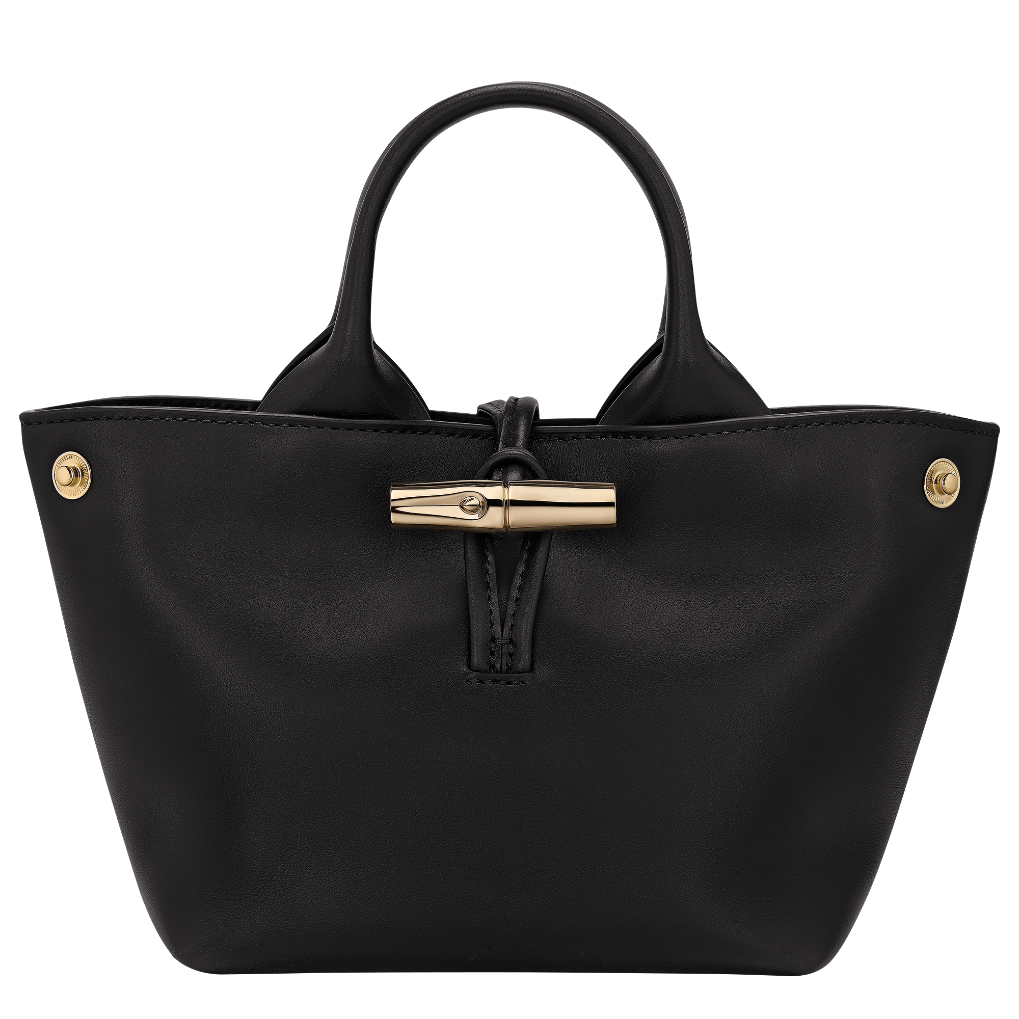 Le Roseau Bolso con asa superior  XS, Negro