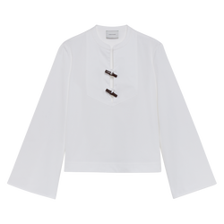 Shirt , White - Popelin