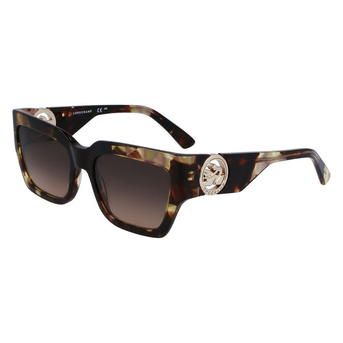 Sunglasses Fall/Winter 2023 Collection Green Havana (55157LUAL44) Longchamp US