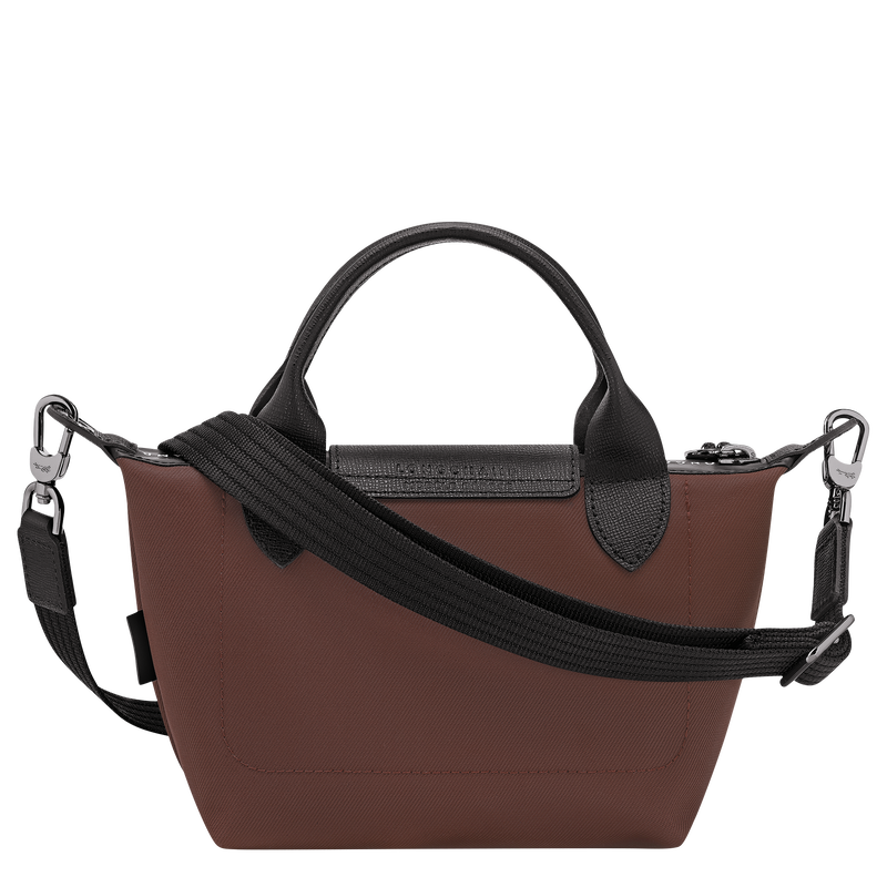 Sac &agrave; main XS Le Pliage Energy , Toile recycl&eacute;e - Cacao  - Vue 4 de 7