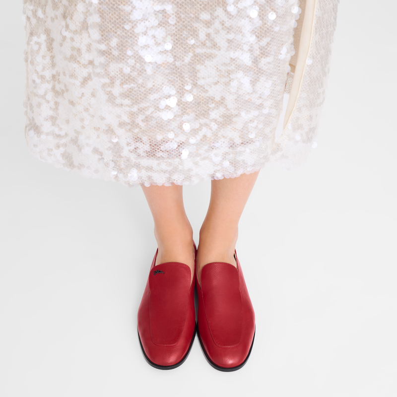 Au Sultan Loafer , Carmine - Leather  - View 2 of  5