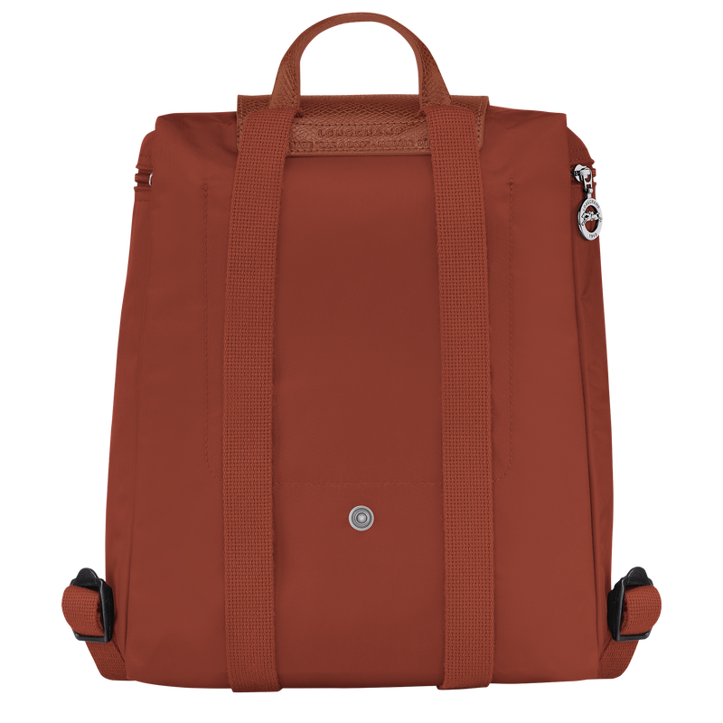 Le Pliage Green M Backpack , Chestnut - Recycled canvas  - View 3 of  4