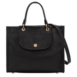 Cabas Longchamp S Handbag , Black - Leather