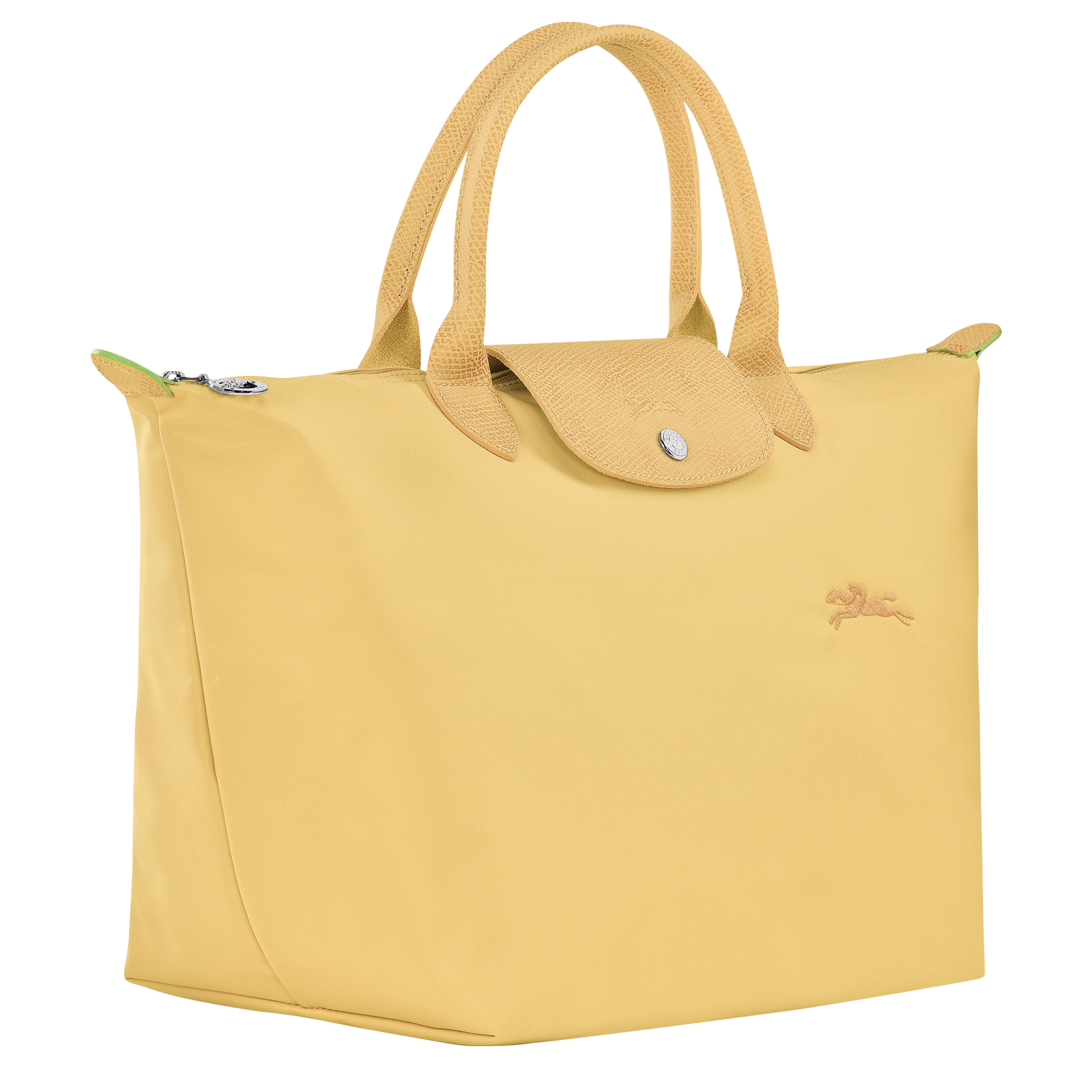 Le Pliage Green Handtasche M, Weizengelb