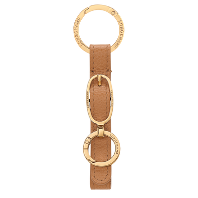 Le Foulonn&eacute; Key ring, Pecan