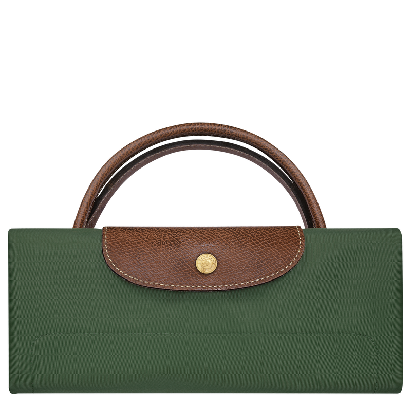 Le Pliage Original L Travel bag , British Green - Recycled canvas  - View 7 of 7