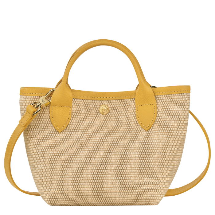 Longchamp straw sales bag