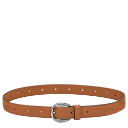 Le Pliage Xtra Ladies' belt , Cashew - Leather