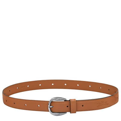 Le Pliage Xtra Ladies' belt , Cashew - Leather