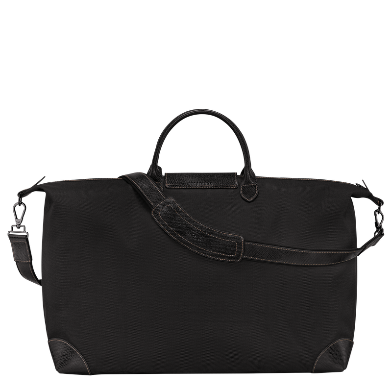 Reisetasche XL Boxford , Recyceltes Canvas - Schwarz  - Ansicht 4 von 6