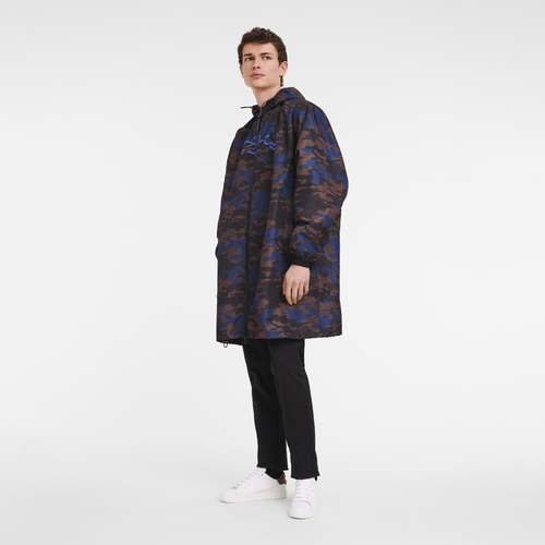 Fall-Winter 2022 Collection Raincoat, Navy