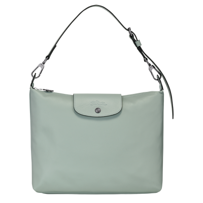 Sac porté épaule M Le Pliage Xtra , Cuir - Verveine