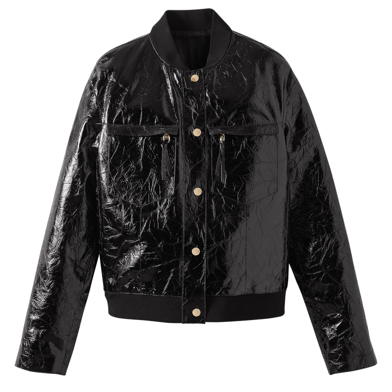 Jacket , Black - Leather  - View 1 of  3